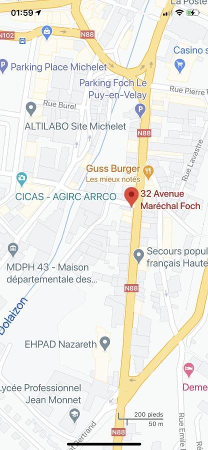 Loft Industriel En Centre Ville Le Puy-en-Velay 외부 사진